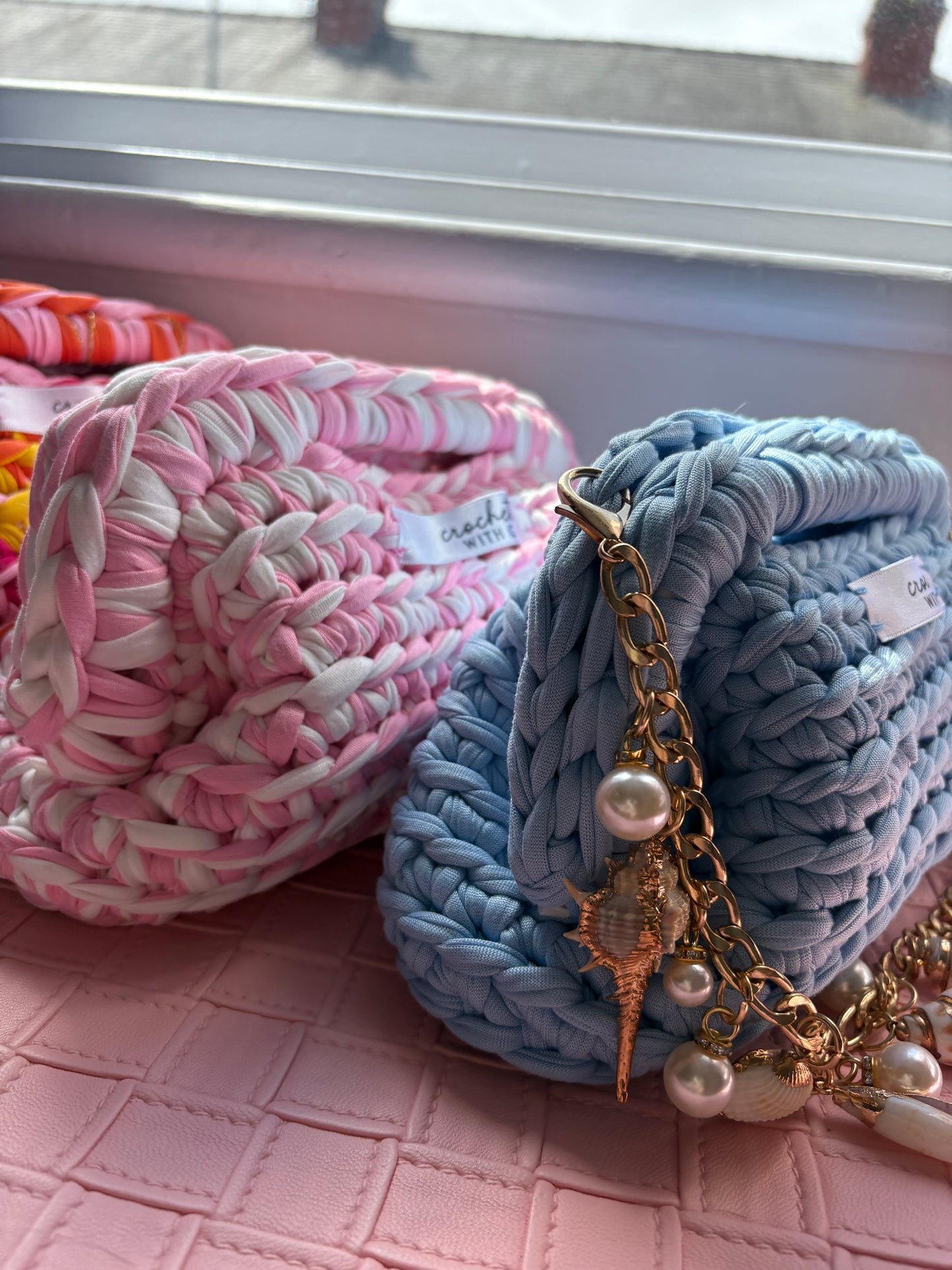 The OG Clutch in Candy Floss