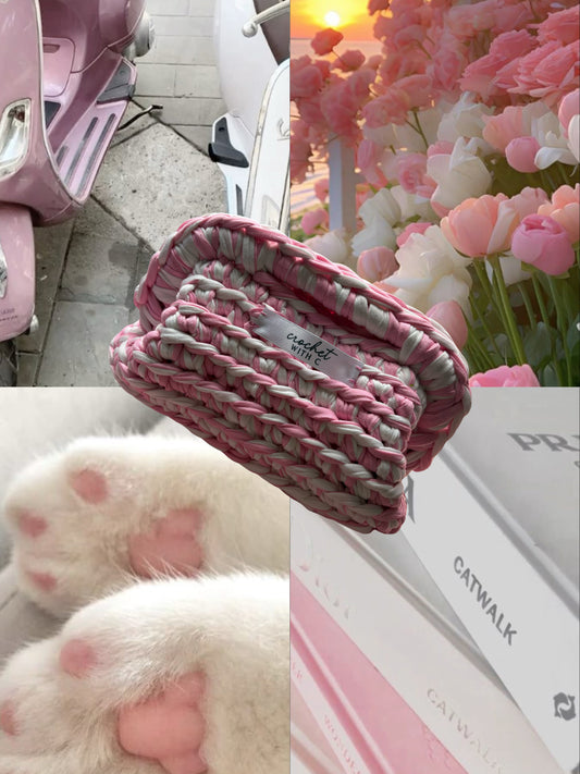 The OG Clutch in Candy Floss